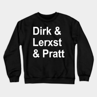 Rush - Dirk & Lerxst & Pratt Crewneck Sweatshirt